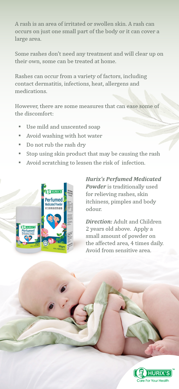 Hurix's Perfumed Medicated Powder